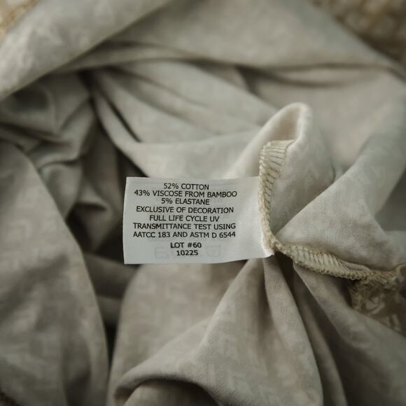 Coolibar Plus Size 2X Tan Print Daybreak Swing Sun Protection 50 UPF Tunic Top - Picture 6 of 7